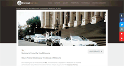 Desktop Screenshot of formalcarhire.com.au